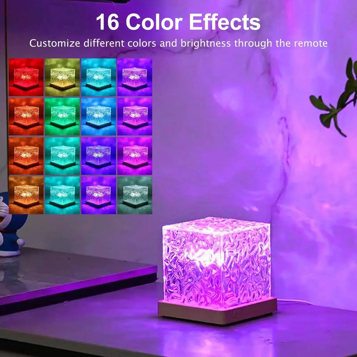 Deluxe Aura | Lámpara LED de 16 colores